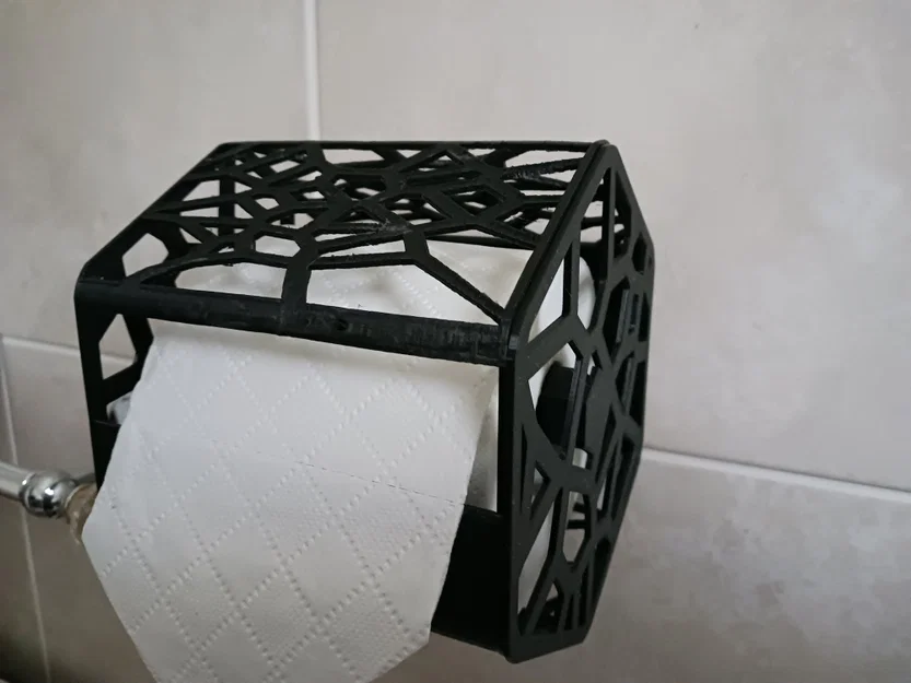 Kệ Treo Giấy Vệ Sinh Hình Học Trừu Tượng - Image 3