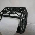 Kệ Treo Giấy Vệ Sinh Hình Học Trừu Tượng - Thumbnail 3