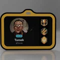 Holder thẻ ID/Badge 2 màu (2 phần ráp snap-fit) - Thumbnail 3
