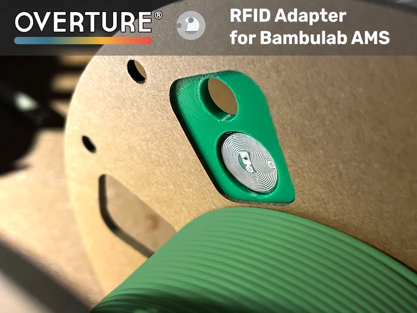 Adapter RFID Overture cho AMS (tái dùng thẻ RFID Bambulab) - Image 1