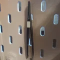 Móc treo nhíp 3D tiện dụng cho bảng treo tường IKEA SKADIS - Thumbnail 1