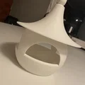 Máng ăn cho chim 3D thiết kế 4 cửa treo ngoài trời tiện lợi - Thumbnail 3