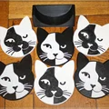 Đế lót ly hình mèo (Cat Coasters) - Thumbnail 5