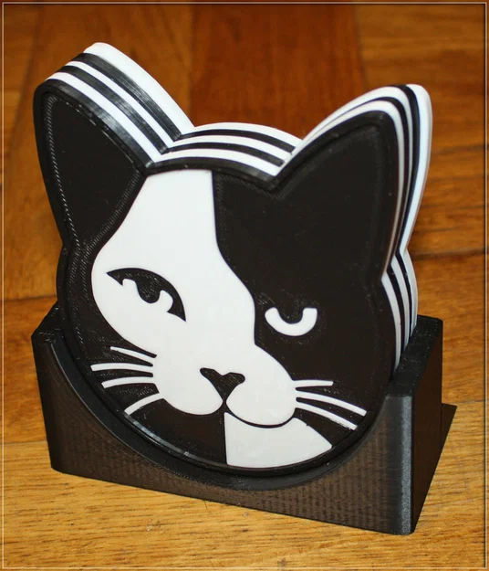 Đế lót ly hình mèo (Cat Coasters) - Image 6