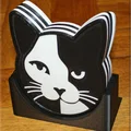 Đế lót ly hình mèo (Cat Coasters) - Thumbnail 6