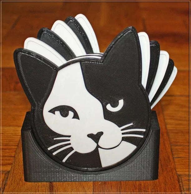 Đế lót ly hình mèo (Cat Coasters) - Image 7