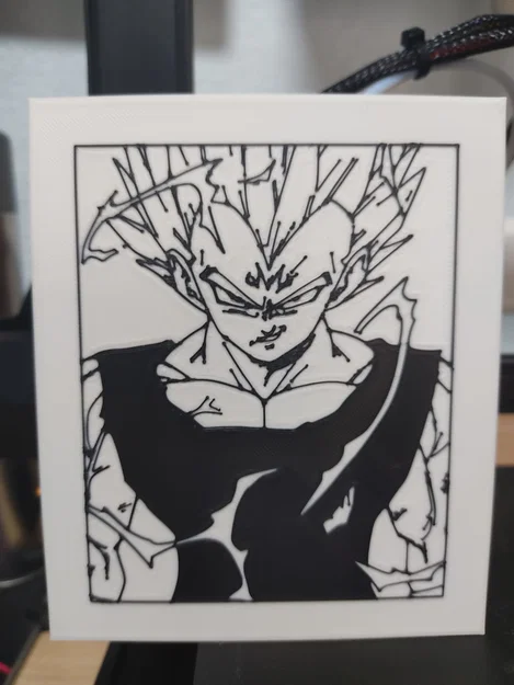 Tấm panel Majin Vegeta (Dragon Ball Z) - Image 2