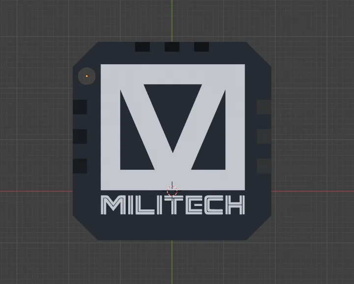 Móc khóa Militech từ Cyberpunk 2077 - Image 2
