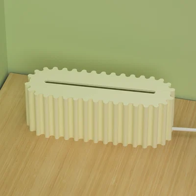 Hộp giấu dây điện 3D: Giải pháp bàn làm việc gọn gàng, tinh tế