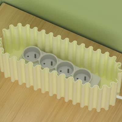 Hộp giấu dây điện 3D: Giải pháp bàn làm việc gọn gàng, tinh tế