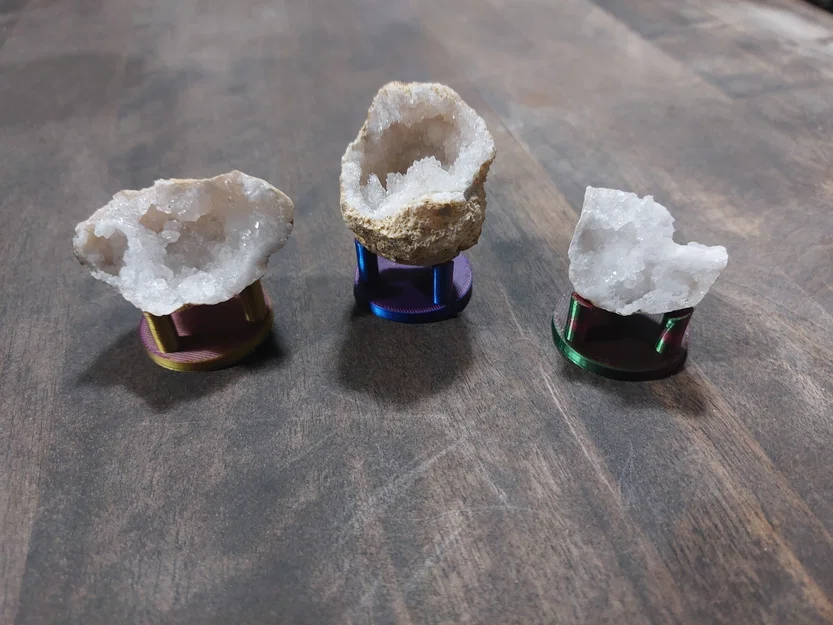Đế trưng bày geode nhỏ (Small Geode Display Stand) - Image 1