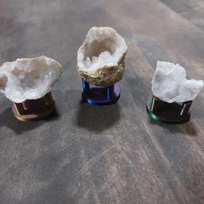 Đế trưng bày geode nhỏ (Small Geode Display Stand)