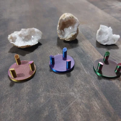 Đế trưng bày geode nhỏ (Small Geode Display Stand)