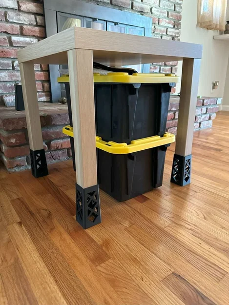 Đế nâng chân bàn IKEA Lack 5 inch - Image 1