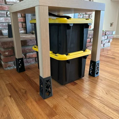 Đế nâng chân bàn IKEA Lack 5 inch