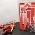 Máy bay kit card Fokker Dr.1 (cánh tà NEW FLAPS) - Thumbnail 6