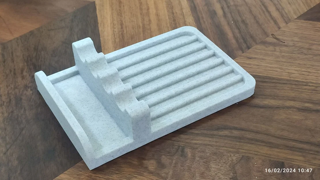 Khay gác dụng cụ bếp (Kitchen Utensil Holder) in 3D tiện lợi - Image 2