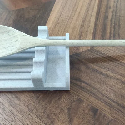 Khay gác dụng cụ bếp (Kitchen Utensil Holder) in 3D tiện lợi