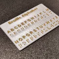 Thẻ học bảng chữ cái Braille bỏ túi - Thiết kế in 3D nhỏ gọn - Thumbnail 4