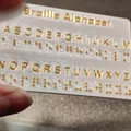 Thẻ học bảng chữ cái Braille bỏ túi - Thiết kế in 3D nhỏ gọn - Thumbnail 5