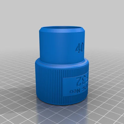 osVAC neo adapter DN40 sang M32 và DN40 sang F32