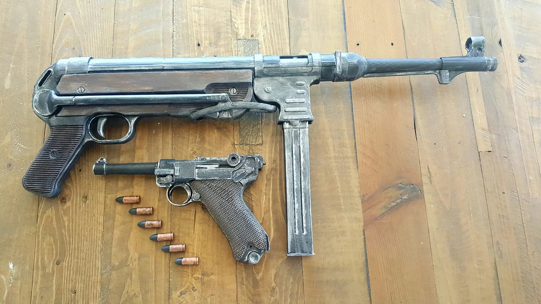 Bản Sao Đầy Đủ PO8 Luger (Full Replica PO8 luger) - Image 2