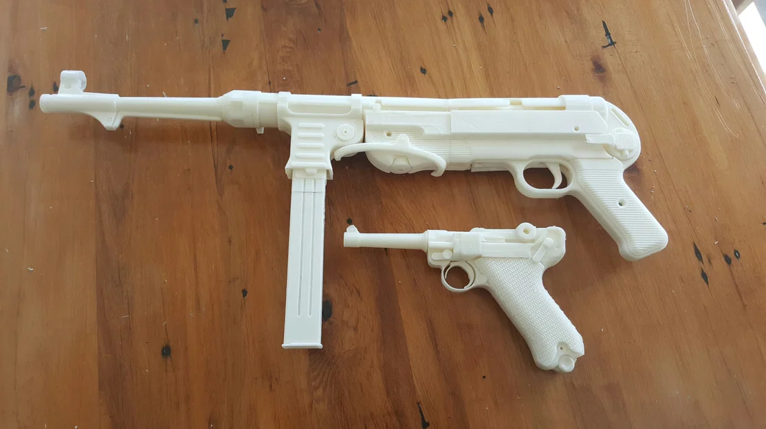 Bản Sao Đầy Đủ PO8 Luger (Full Replica PO8 luger) - Image 4