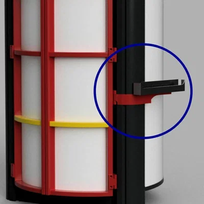 Giá đỡ màn hình FLSUN V400 cho máy in có lắp cửa