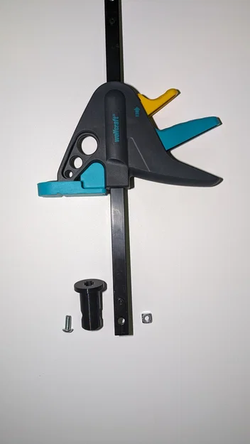 Chuyển kẹp một tay Bessey/Wolfcraft thành workbench clamp cho bàn 20 mm - Image 4