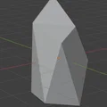 Mô hình mảnh pha lê (Crystal shard) in 3D sắc sảo và độc đáo - Thumbnail 2