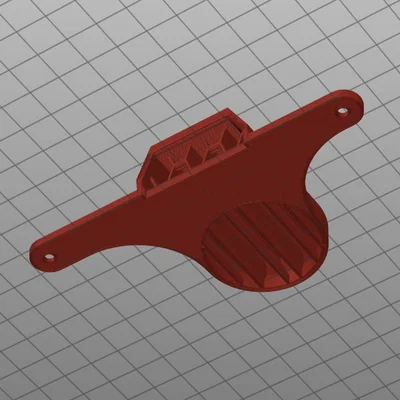 Ender 3 - Fan Cover kèm Bed Level Guide