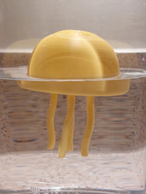 Mô hình sứa 3D nổi trên mặt nước (Floating Jellyfish) độc đáo - Image 1