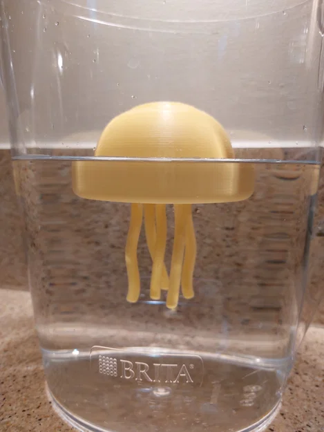 Mô hình sứa 3D nổi trên mặt nước (Floating Jellyfish) độc đáo - Image 2