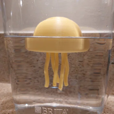 Mô hình sứa 3D nổi trên mặt nước (Floating Jellyfish) độc đáo