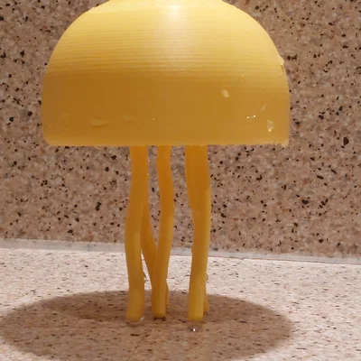 Mô hình sứa 3D nổi trên mặt nước (Floating Jellyfish) độc đáo