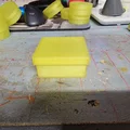 Hộp lưu trữ vuông có nắp (friction fit) - Thumbnail 2