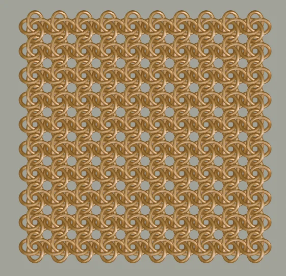 Brejao Flower Chainmail pattern V2 (mẫu hoa chainmail) - Image 1