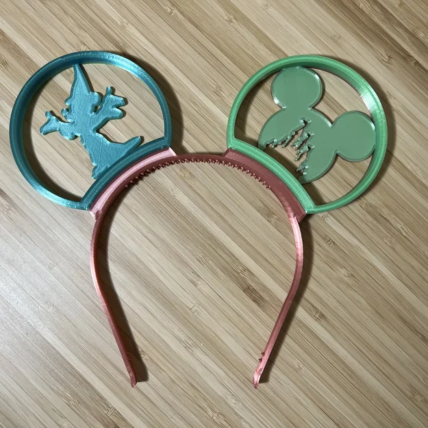 Băng Đô & Tai Disney Thay Đổi Được (Disney Interchangeable Headband and Ears) - Image 2