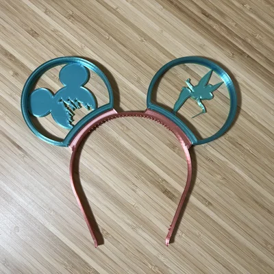 Băng Đô & Tai Disney Thay Đổi Được (Disney Interchangeable Headband and Ears)
