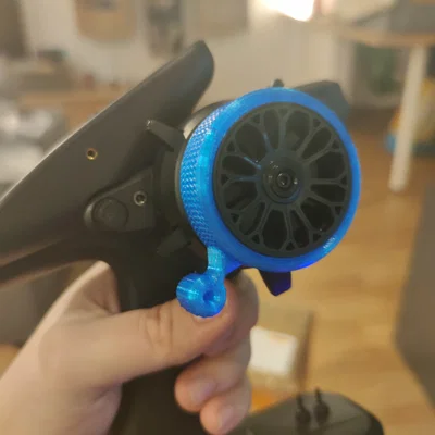 Nâng cấp vô lăng cho Radiomaster MT12 với Thumb Grip V2 (In 3D)