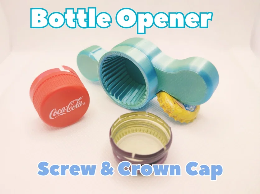 Dụng cụ mở nắp đa năng cho nắp vặn & nắp bật (Crown Cap) - Image 1