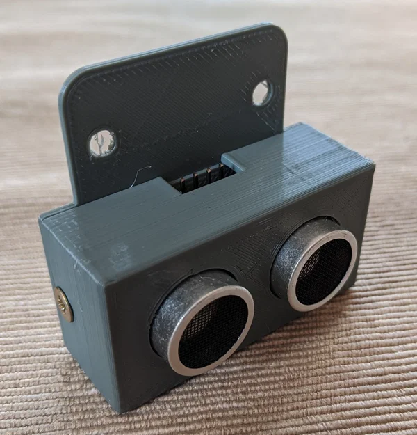 Vỏ case cảm biến siêu âm HC-SR04 (bản đỏ) - Image 1