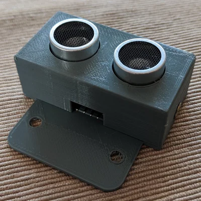 Vỏ case cảm biến siêu âm HC-SR04 (bản đỏ)