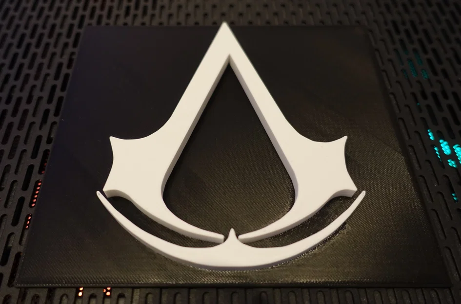 Mô hình logo Assassin's Creed trang trí tường ấn tượng - Image 1