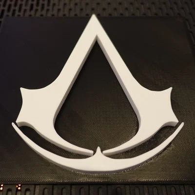 Mô hình logo Assassin's Creed trang trí tường ấn tượng