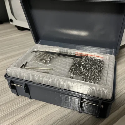 Hộp organizer bền bỉ cho ốc M3/M4 (Update: thêm nắp không chữ/không logo)