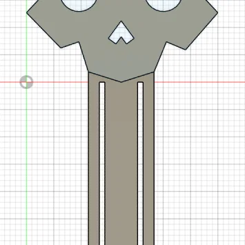 Helldivers Skull Bookmark 2 (Bookmark đầu lâu Helldivers)