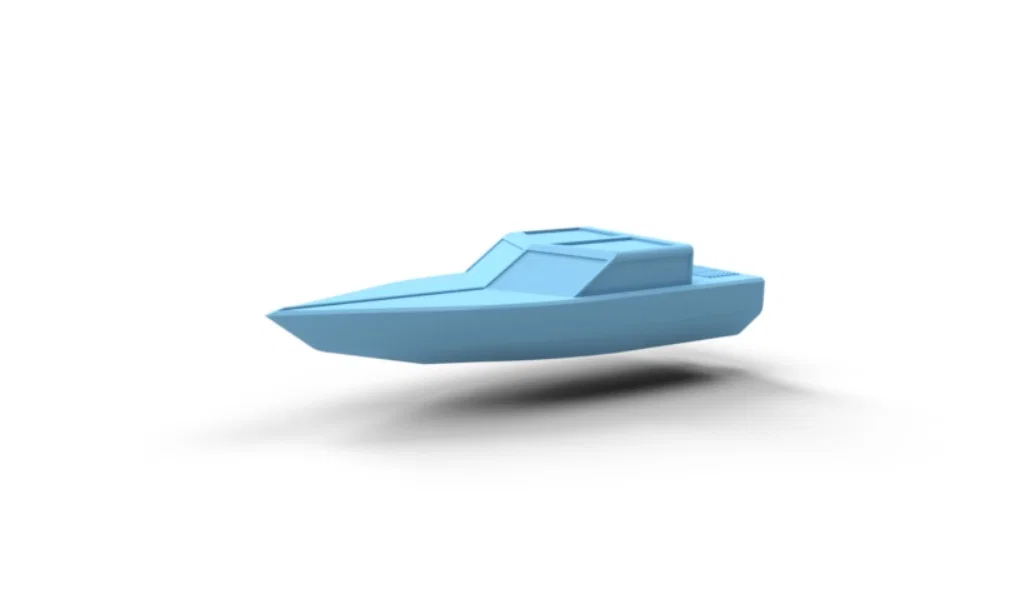 Mô hình tàu cao tốc (Speedboat) đồ chơi 3D in siêu dễ - Image 1