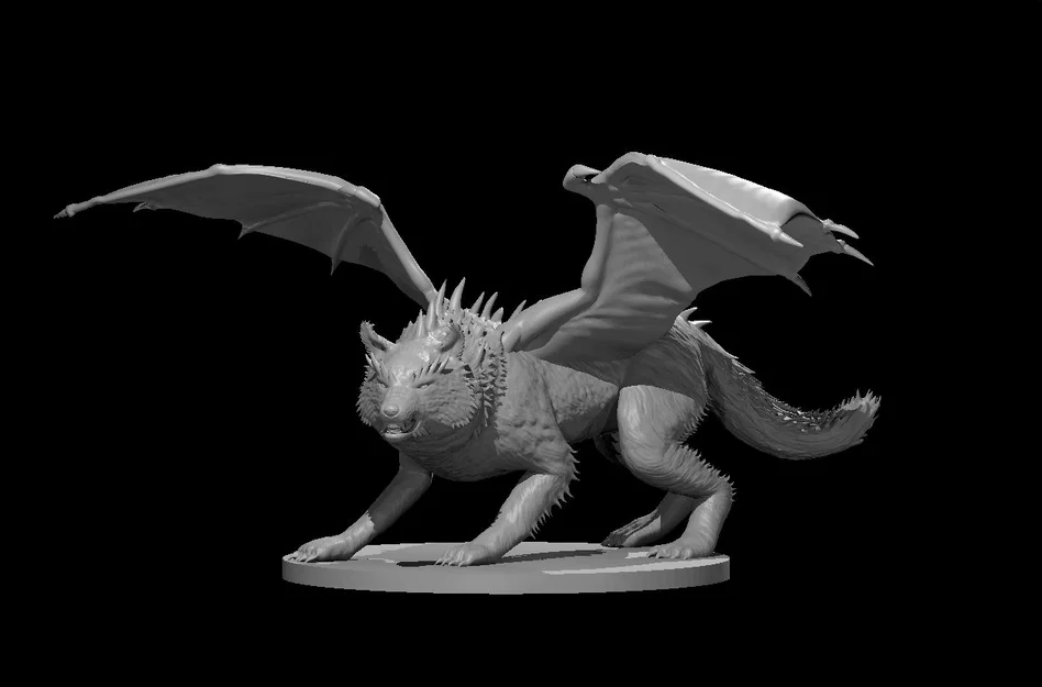Draconic Wolf - Image 1