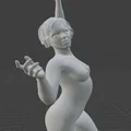 Mô hình cô gái tạo dáng nghệ thuật (Girl Posing) trang trí để bàn - Thumbnail 7